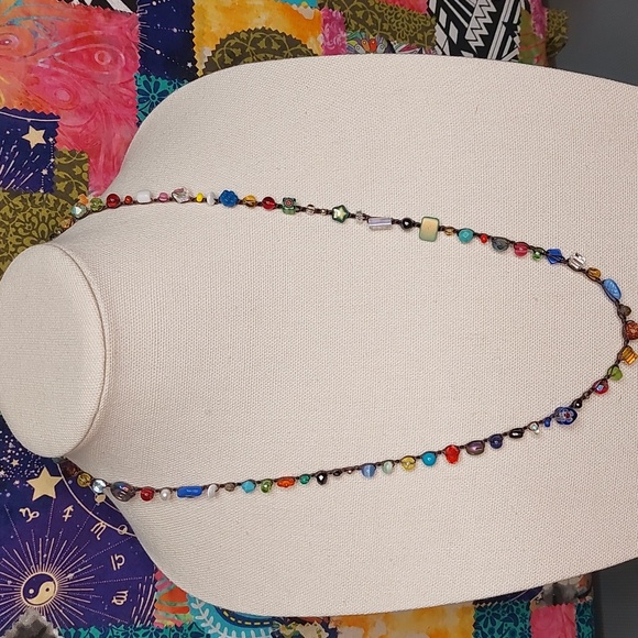 Hand Crafted Layering Necklace Artisan Jewelry by Rust Belt Raised - Picture 2 of 16